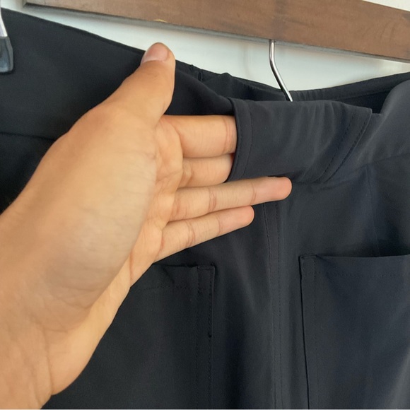 Athleta Tribecca Utility Cropped Pants Black Size 0 - Picture 8 of 10